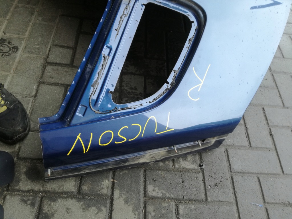 фото №3, Hyundai tucson i 2004- 2010 rok крыло правый задняя