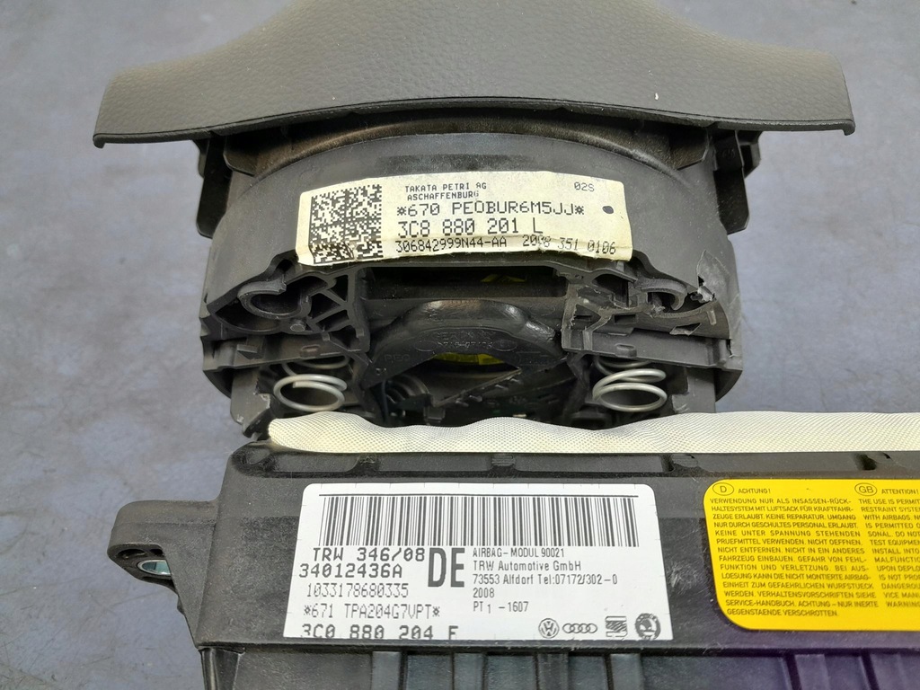 фото №14, Vw passat cc приборная панель приборная приборная панель подушки безопасности