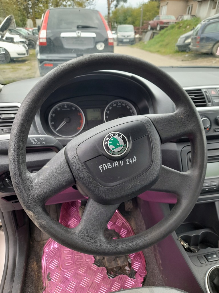 фото №10, Skoda fabia ii повітропровід подушка безпеки водія