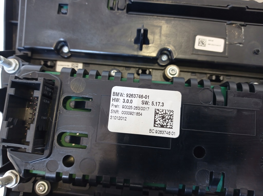 фото №9, Панель радио кондиционера bmw f11 9263746