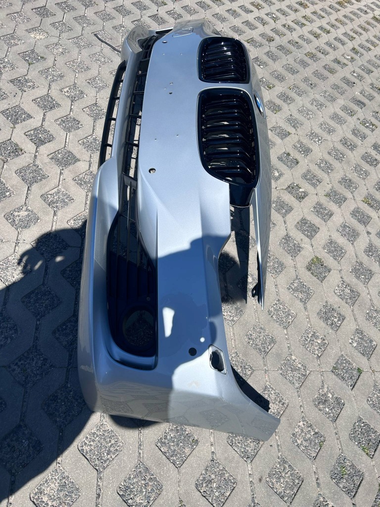 фото №12, Bmw 3 f30 f31 бампер перед передний kompletny 4xpdc омыватель 354 titansilber