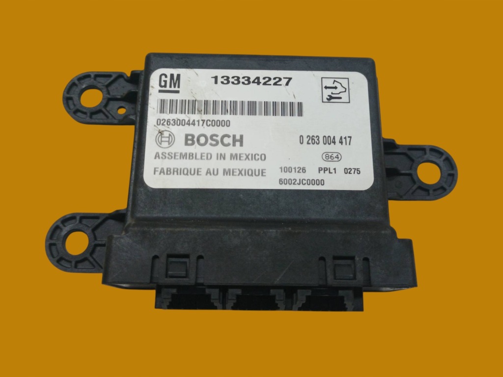 фото №1, Модуль pdc парковки 13334227 opel astra iv 2009- j