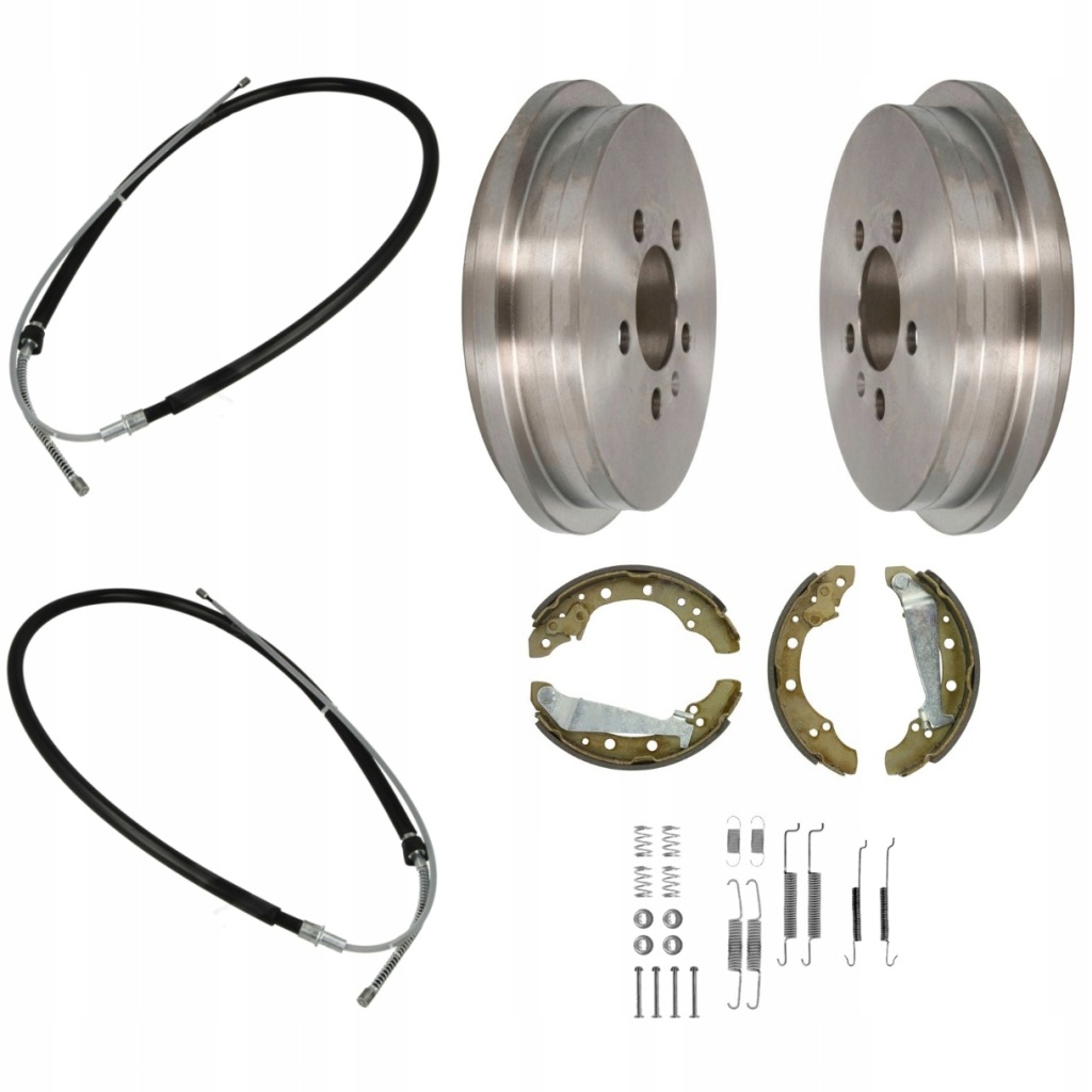 фото №1, Тормозные барабаны тормозные колодки пружины тросы do fabia polo ibiza