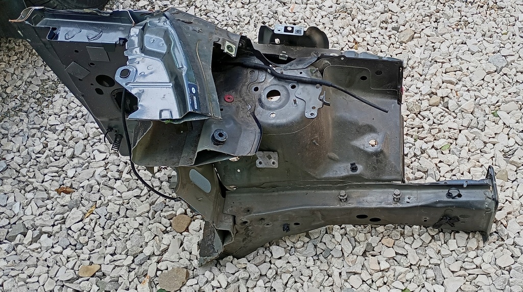 фото №1, Лонжерон чверть ліва ford fiesta mk7 09-17r