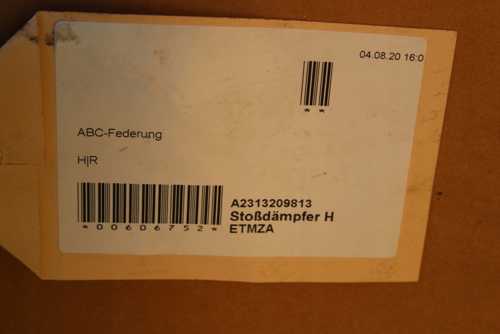 фото №9, Амортизатор задняя правый mercedes sl r231 231 amg