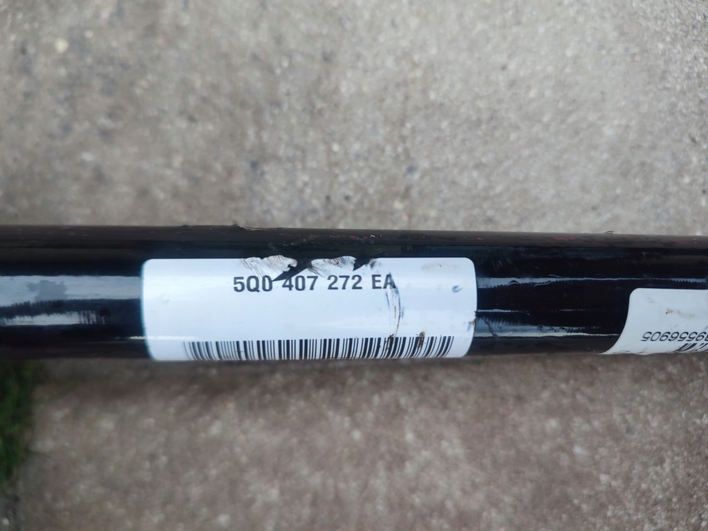 фото №9, Привідний вал права перед передня довга vw golf 7 vii 1.0 tsi автоматична коробка передач