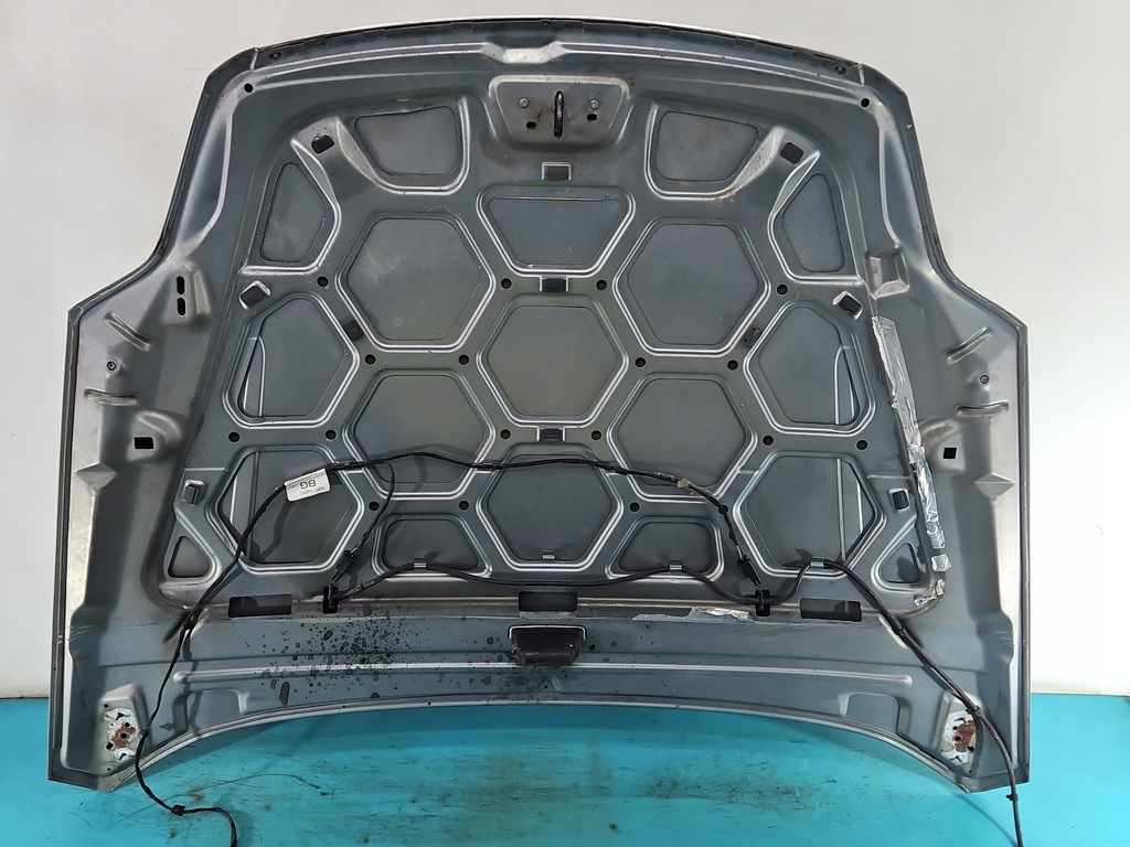 фото №16, Кришка двигуна капот передня ford mondeo mk4 07-10 сріблястий t6