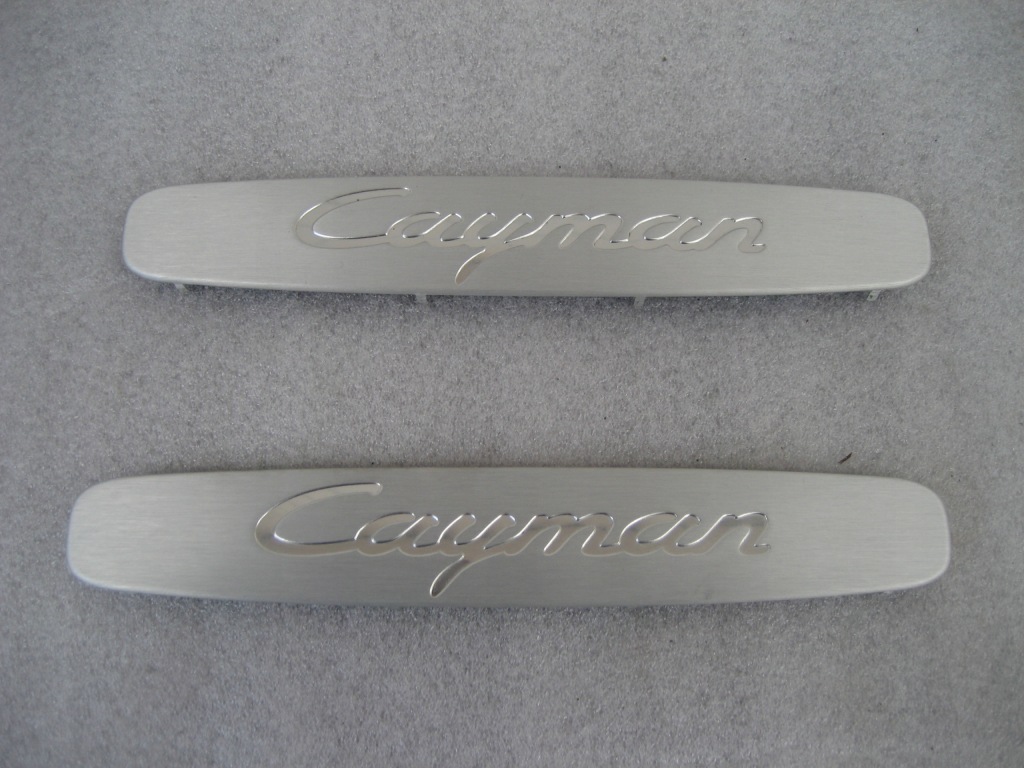 фото №1, Porsche cayman 981 накладки порогові оригінал nowe 98150451102