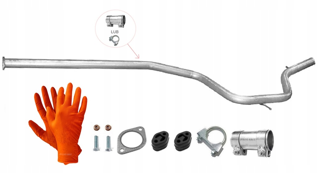 фото №1, Ford galaxy 1.8 2.0 tdci od 2006r. труба середня