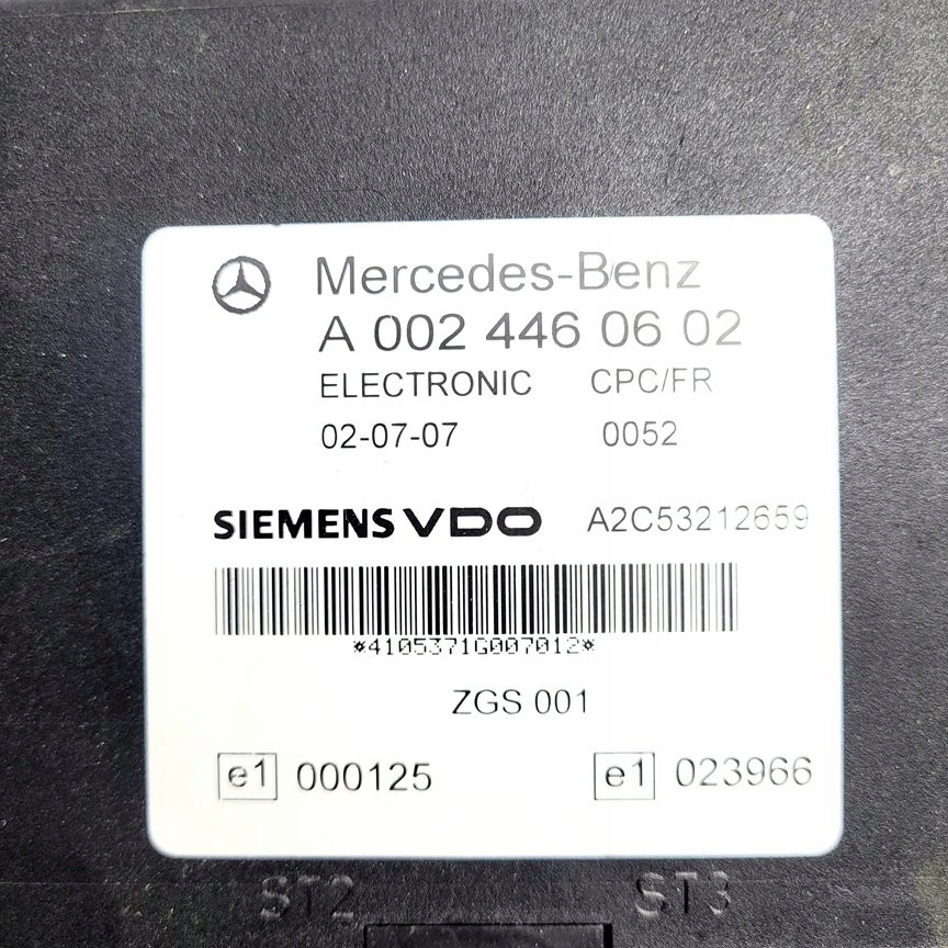 фото №2, Модуль cpc mercedes a0024460602