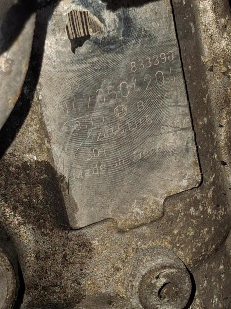 Opel zafira a 1 2,2dti y22dtr 125km двигун насос 0470504204 test стиснення Недорого