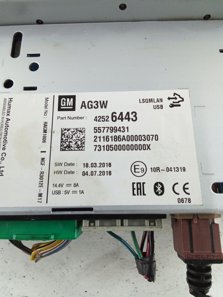 фото №4, H586 радіо opel karl 42526443