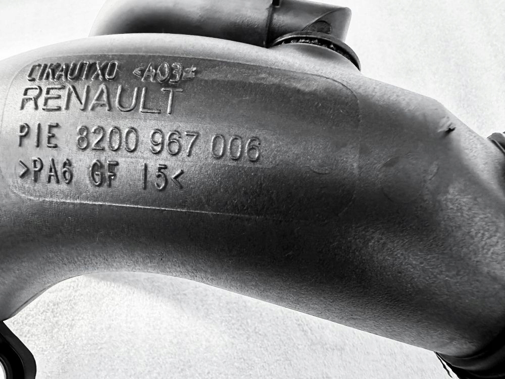 фото №2, Труба шланг 8200967006 8200805587 renault scenic megane 2,0dci