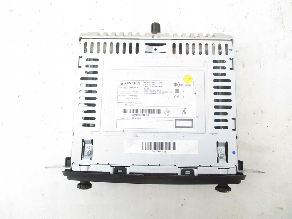 фото №2, Renault clio iv радио mp3 usb bluetooth 12-19 rok