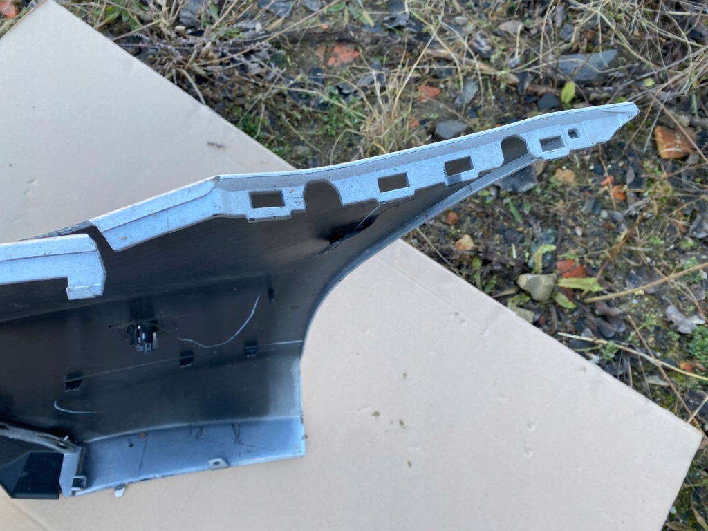 Mercedes 166 gle amg бампер спойлер накладка задний  1668850938 оригинал Оригинал