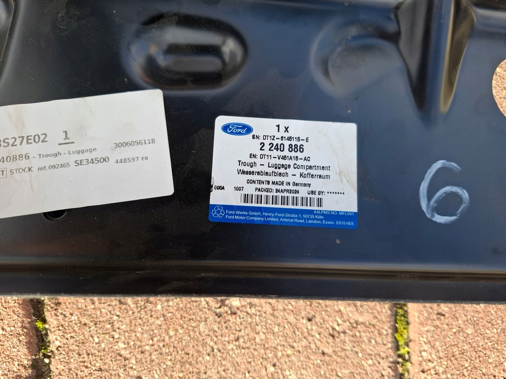 фото №9, Ford tourneo connect mk2 lift четверть левая задняя задняя long пассажирский