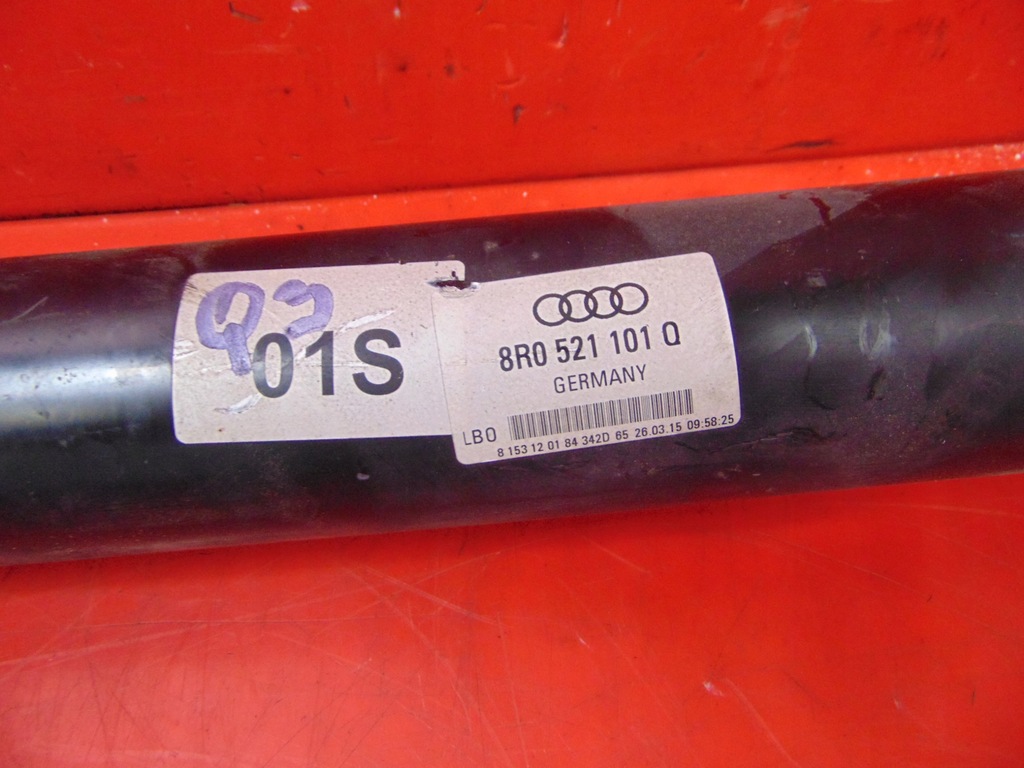 фото №10, Audi q5 8r 3.0 tdi quattro wał приводной 8r0521101q