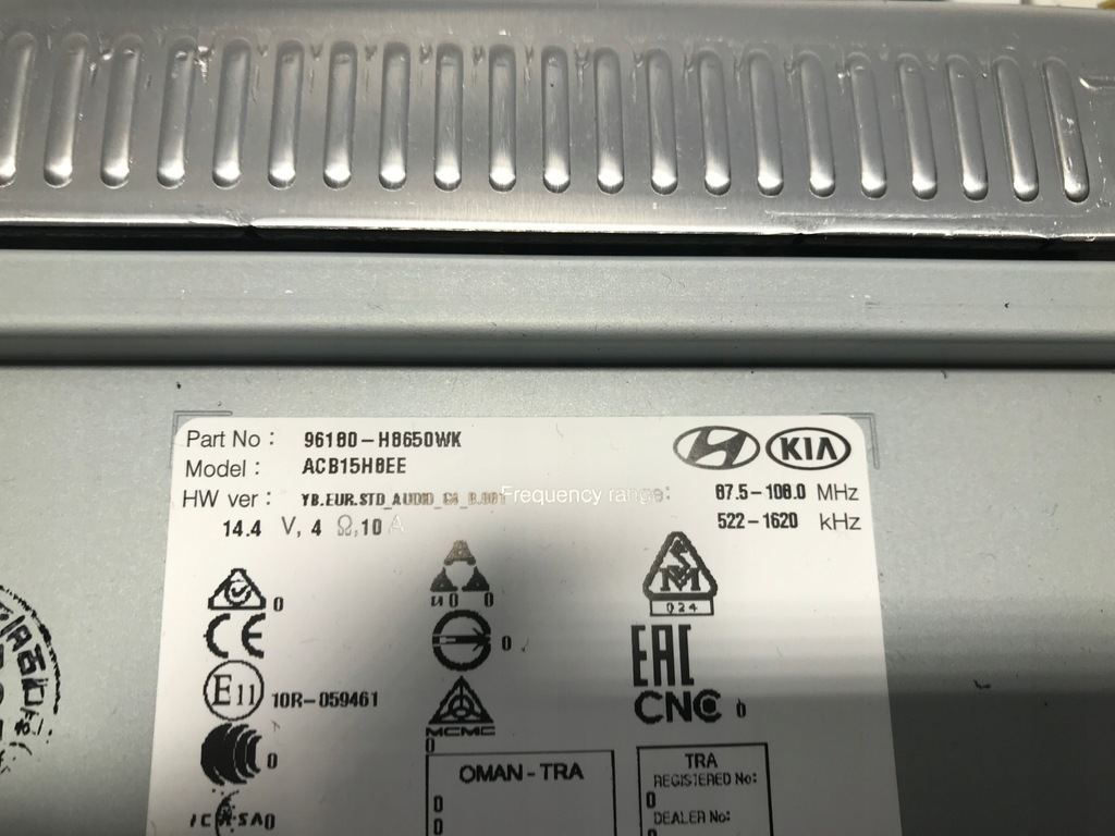 фото №4, Радіо радіопрогравач kia rio iv 16-