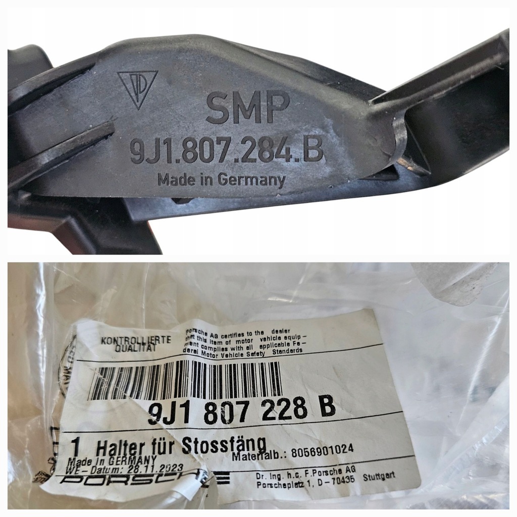 фото №15, Напрямна бампера крила porsche taycan 9j1807284b 9j1807228b 9j1807283b new