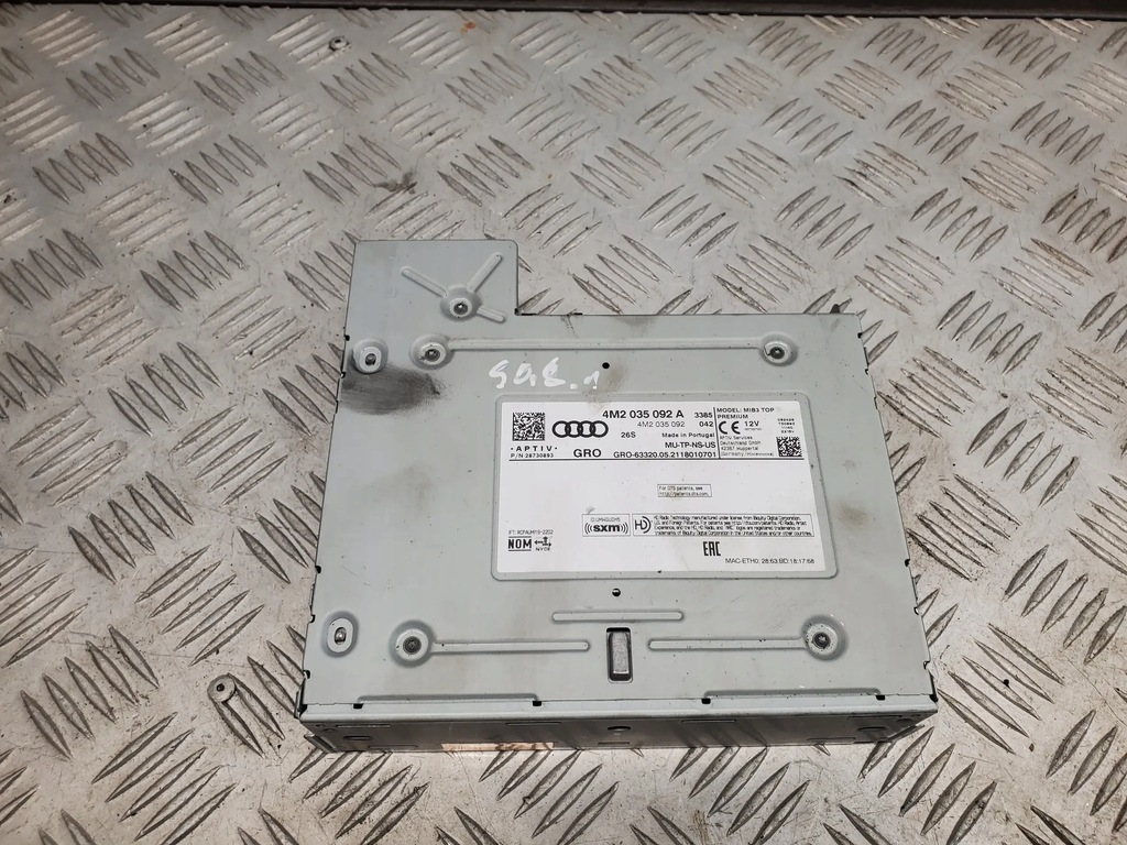 фото №5, Audi q8 4m2035092a автомобільна магнітола