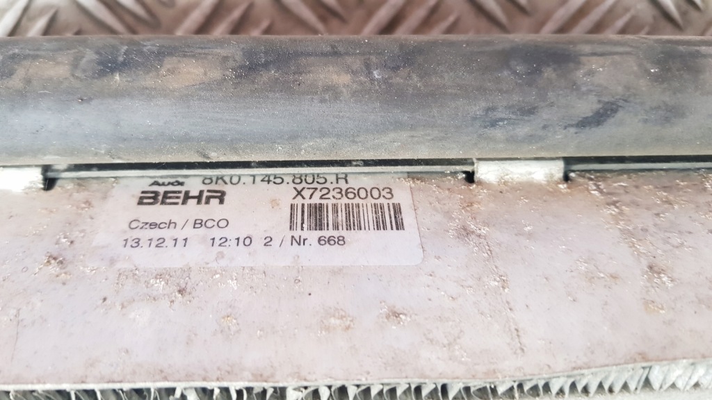 Интеркулер радиатор воздуха audi a4 b8 a5 a6 c7 a7 3.0 tdi 8k0145805r Оригинал