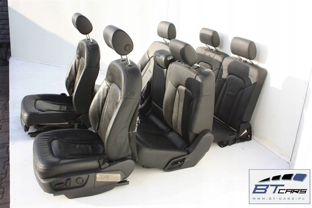 фото №5, 7audi q7 сидіння комплект сидінь сидіння сидіння сидіння оббивка 4l шкіра k