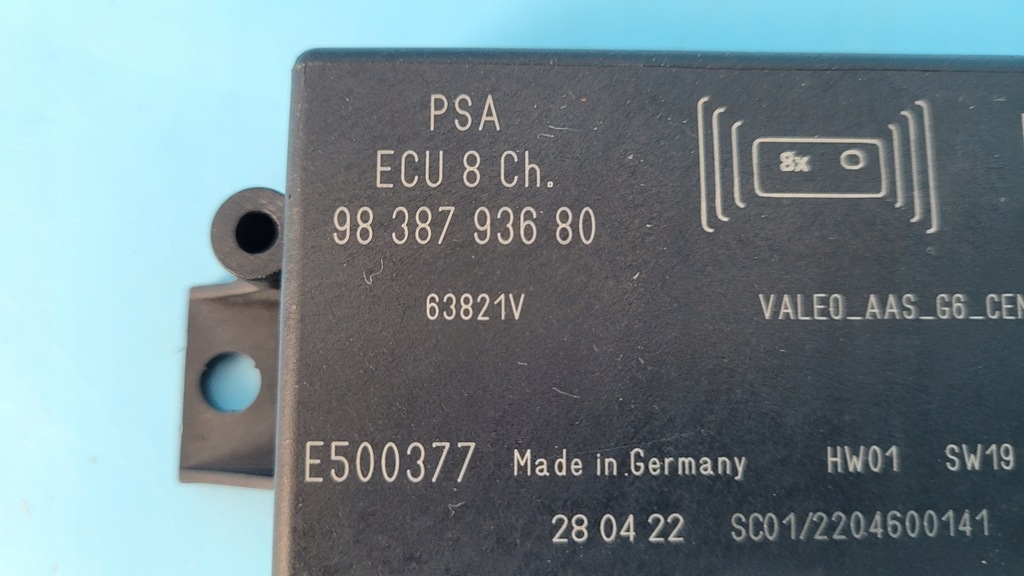 фото №9, Peugeot 508 ii 22r модуль парковки pdc 9838793680