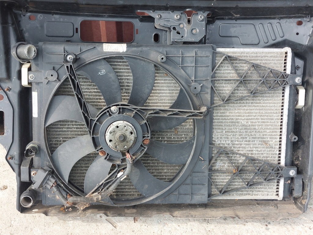 фото №5, Skoda fabia ii roomster pas передний усилитель передний