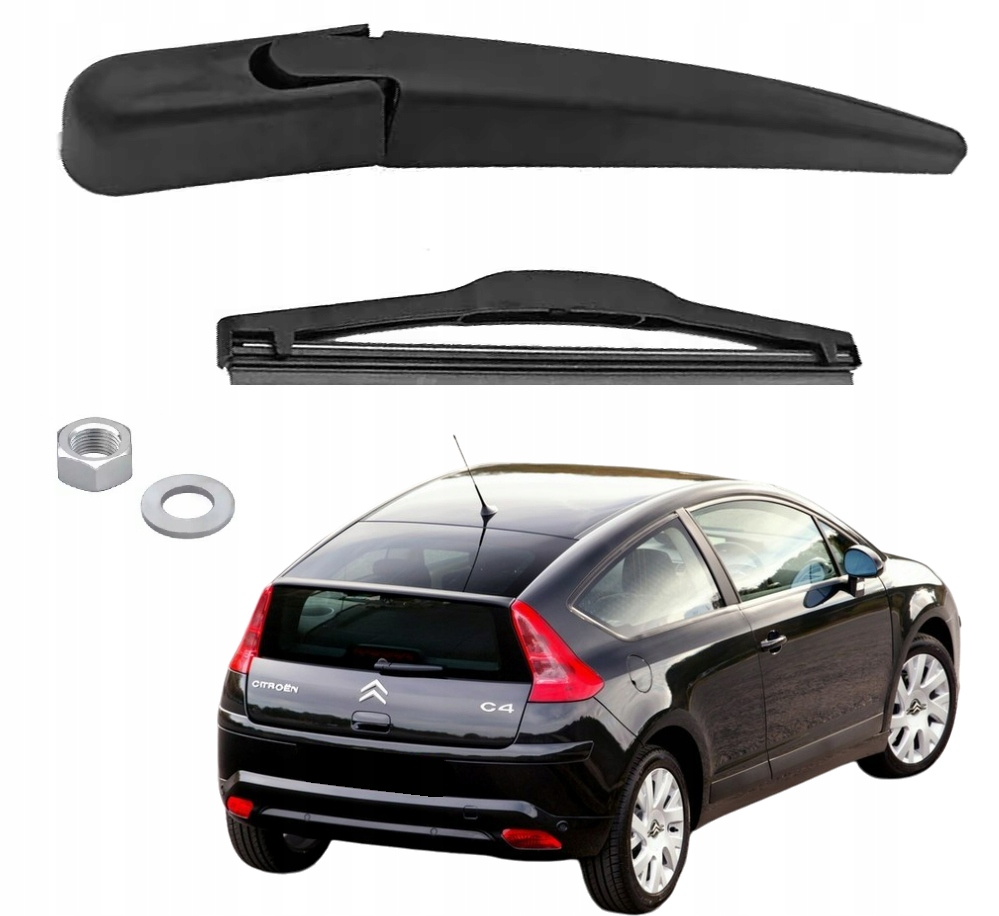 фото №9, Рычаг + щетка дворник задняя citroen c4 coupe / hb 3 дверь