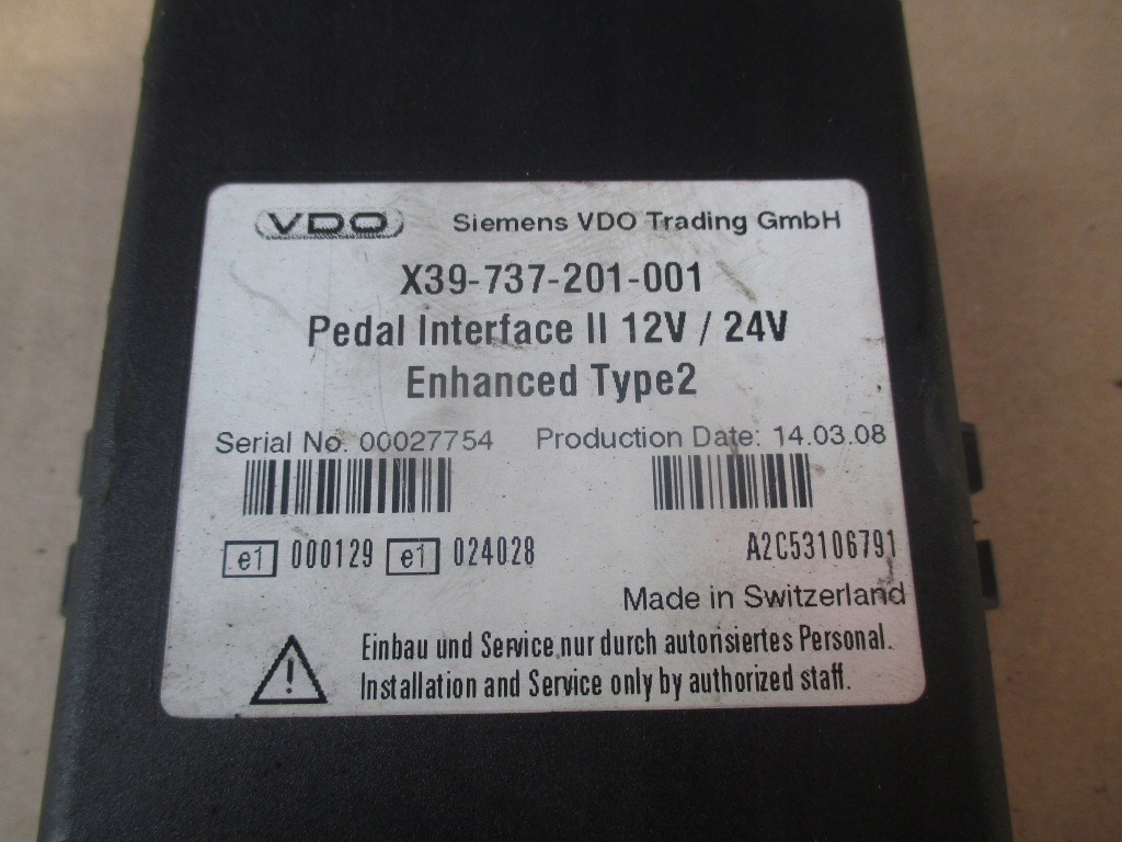 фото №1, Модуль газа a2c53106791 mascott atleon cabstar