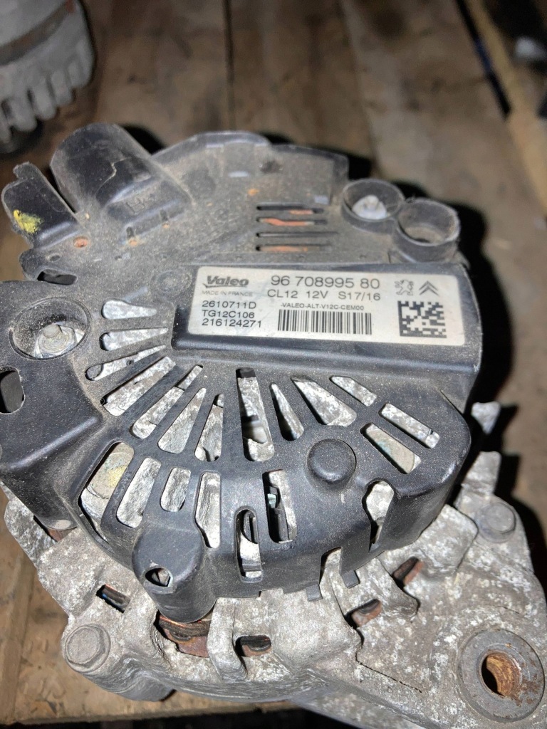 фото №1, 9670899580 генератор peugeot citroen