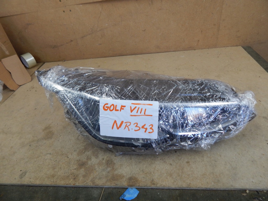 фото №16, Vw golf 8 viii 5h лампа правая передняя правый перед 5h1941030b оригинал eu