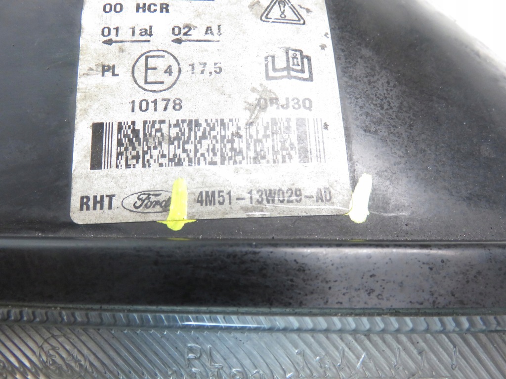 фото №6, Лампа правая передняя ford focus mk2 4m5113w029ad