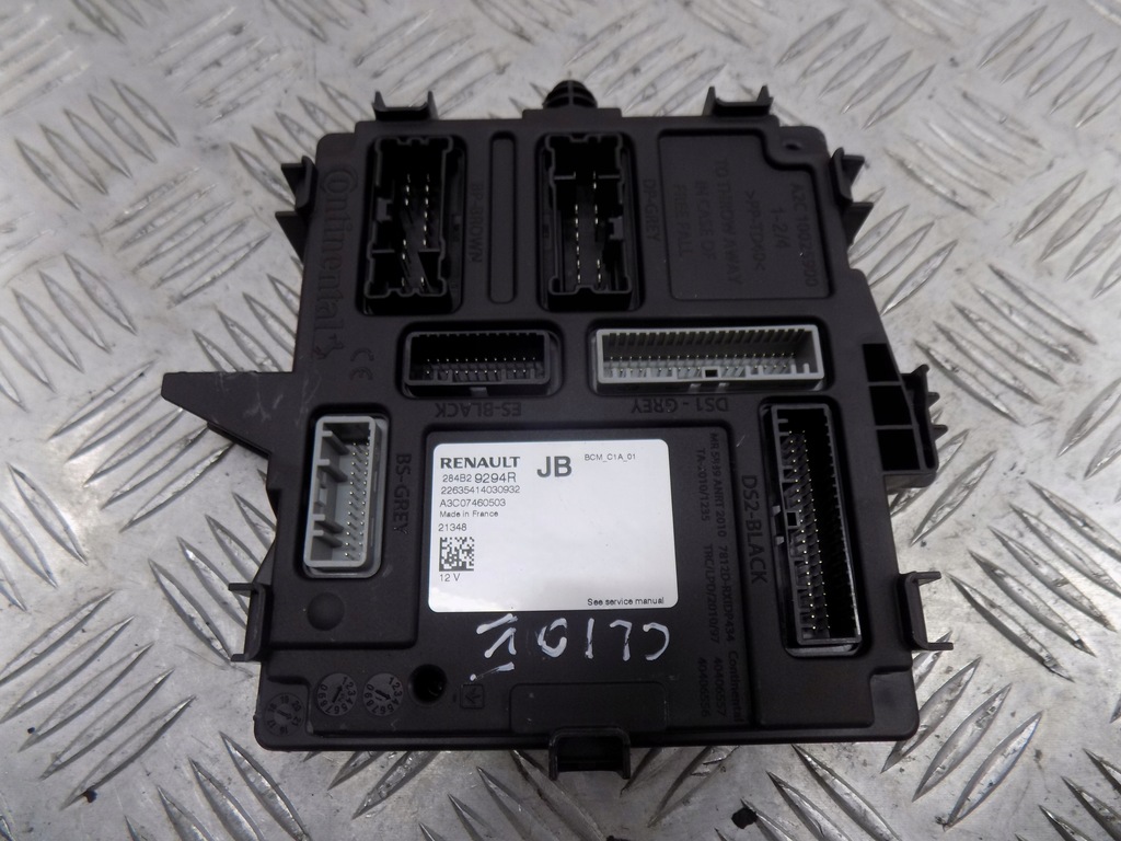 фото №1, Renault clio v captur ii модуль блок управления bcm