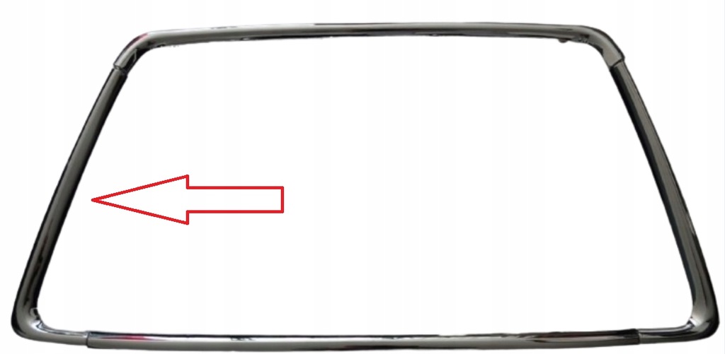 фото №1, Mitsubishi asx 10 - 12 решітка радіатора рамка бампера молдинг права хром