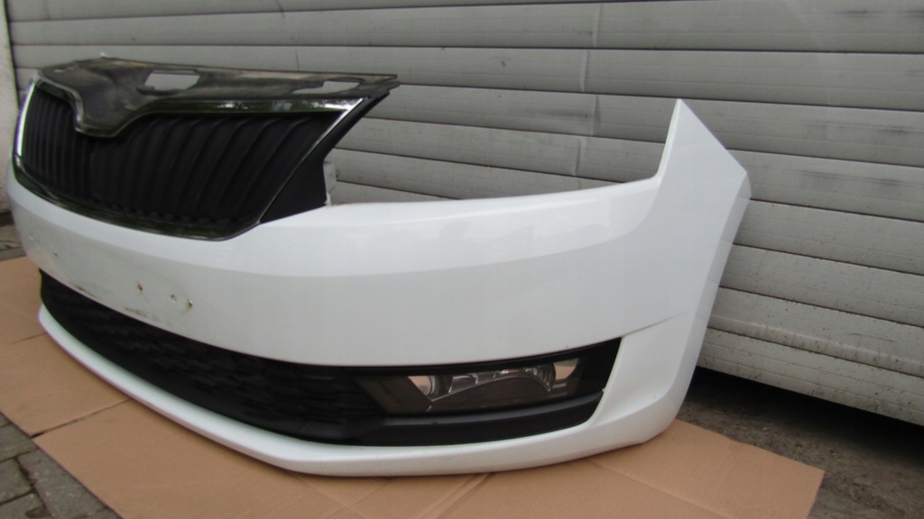 фото №2, Skoda rapid lift бампер перед lf9f kompletny