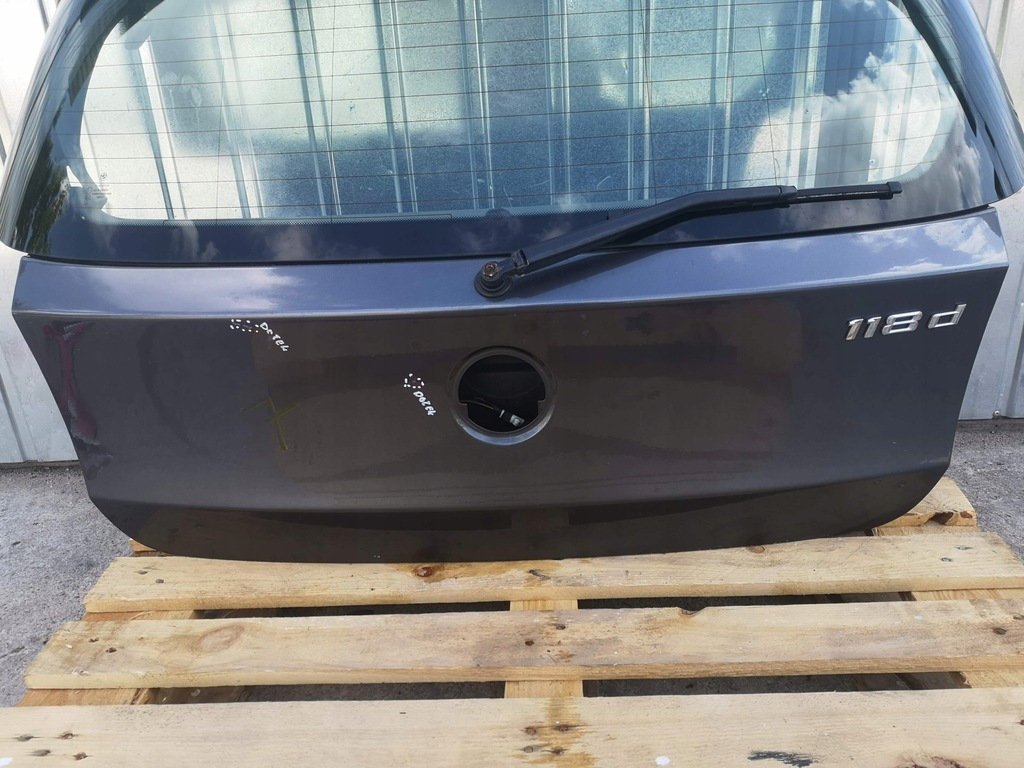 фото №6, Крышка багажника стекло задняя bmw 1 e87 a22/7 sparkling graphite