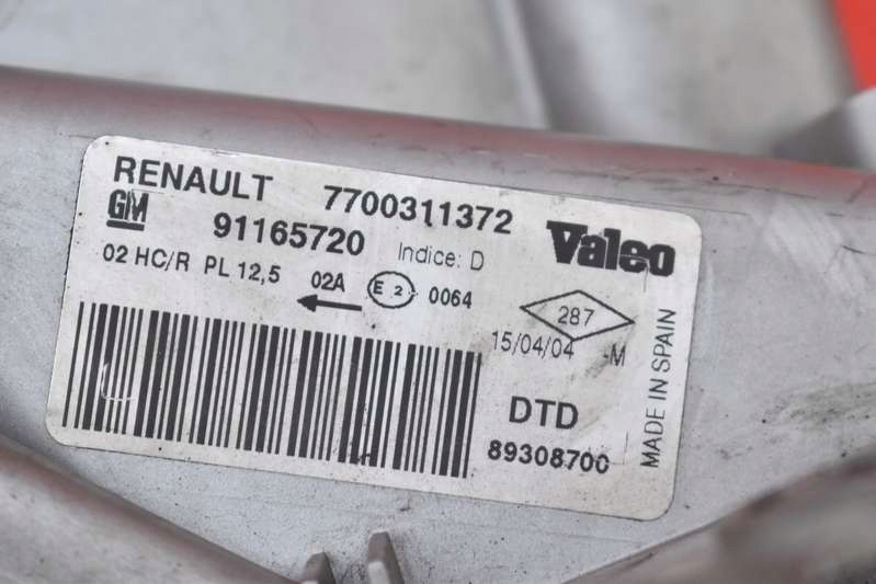 фото №7, Фара правий лампа перед eu 7700311372 opel vivaro a 1 i 02-06