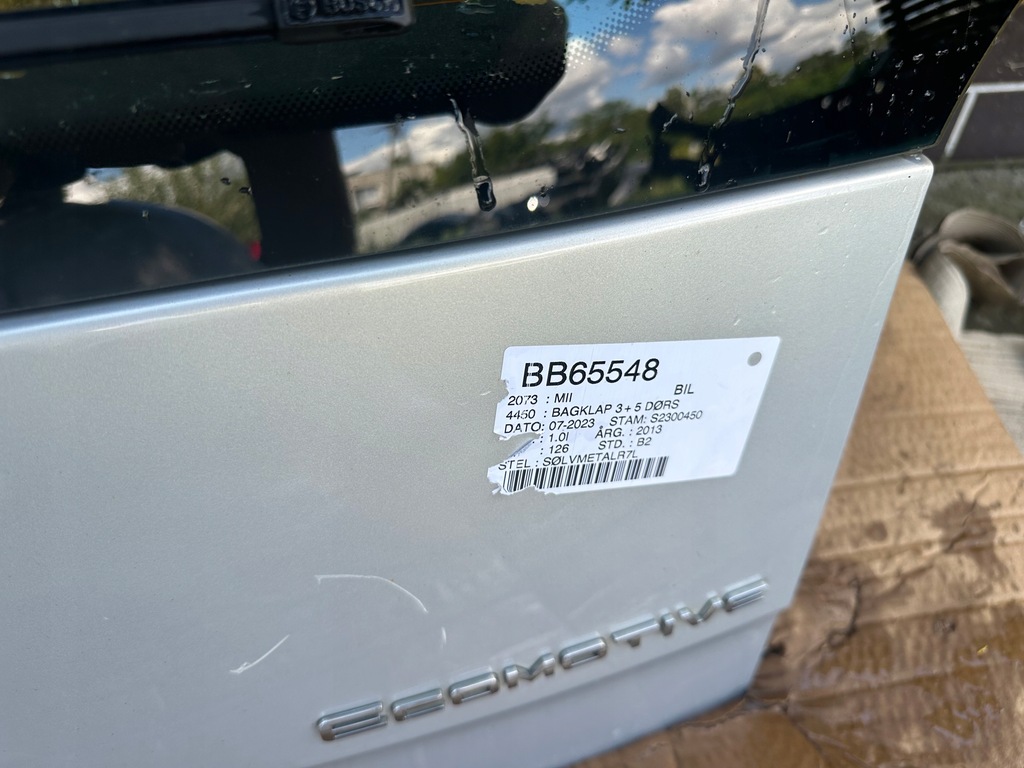 фото №6, Seat mii задня кришка багажника багажника оригінал демонтаж