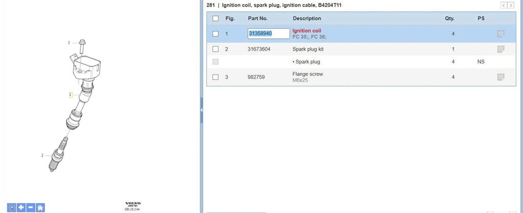 фото №6, Volvo s60 2017 котушки запалювання