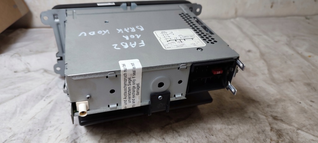 фото №4, Skoda fabia ii lift 10r радио cd mp3 5j0035152a eu