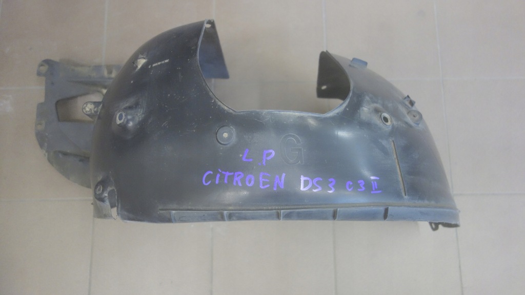фото №1, Подкрылок перед передние левая citroen ds3 c3 ii 9683816380
