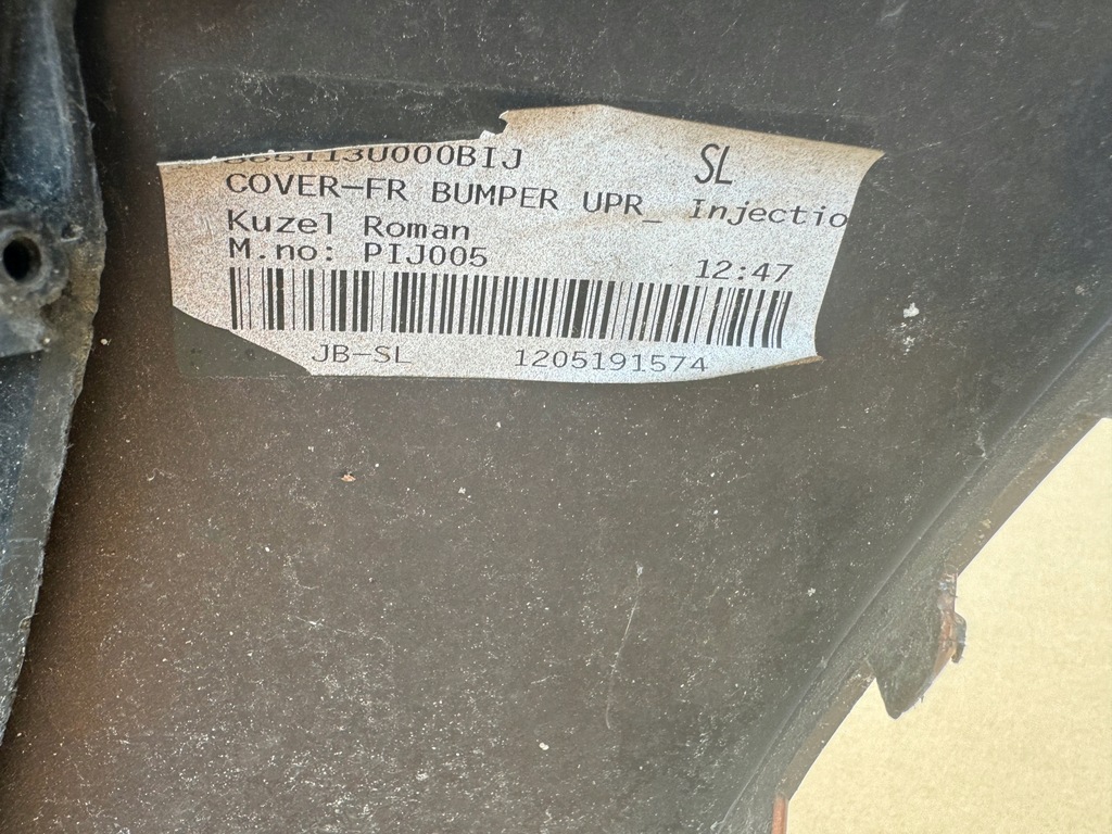 фото №13, Бампер перед kia sportage iii 2010-2015 омыватель оригинал