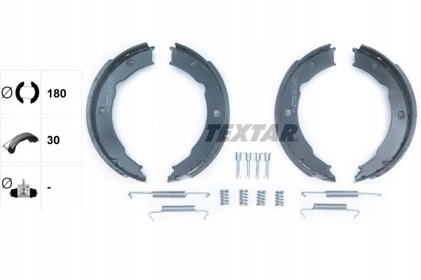 фото №9, Textar тормозные колодки ham. ручной. peugeot 406