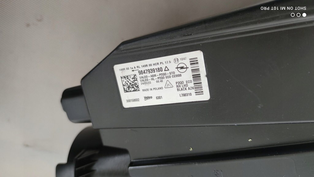 фото №12, Opel mokka b full led лівий правий фара лампа