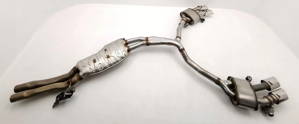 фото №10, Новый org гаситель выхлоп труба выхлопная audi s4 s5 8w b9 3.0 tfsi 8w0253411c