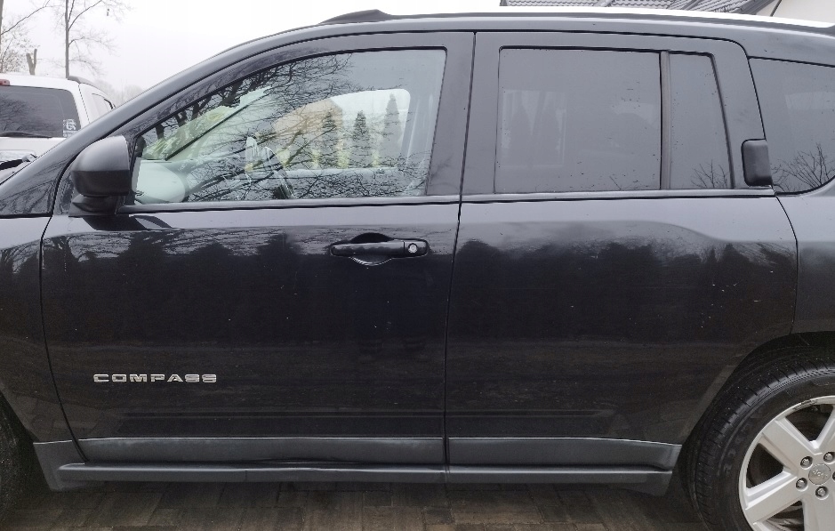 фото №1, Дверь левый задняя jeep compass цвет чёрный гарантия