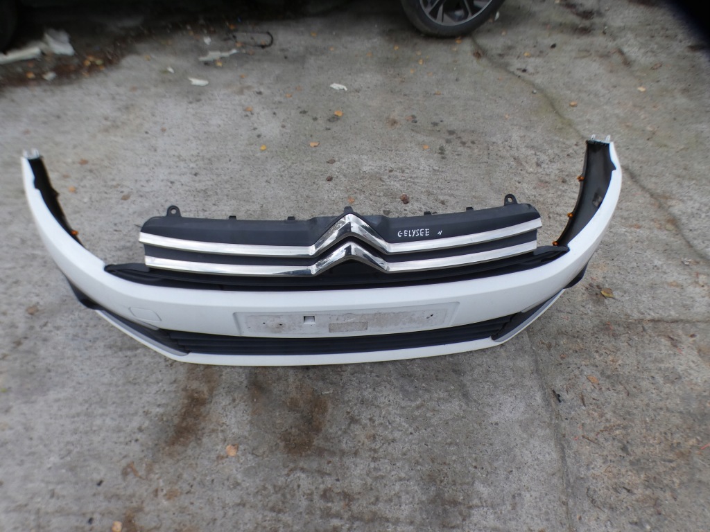 фото №6, Citroen c-elysee 2017 бампер передній kompletny оригінал