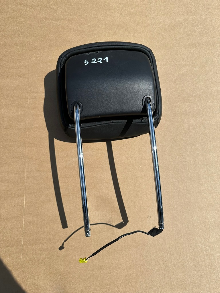 фото №5, Підголівник піротехнічний, передній, перед mercedes s klasa w221, czarna шкіра