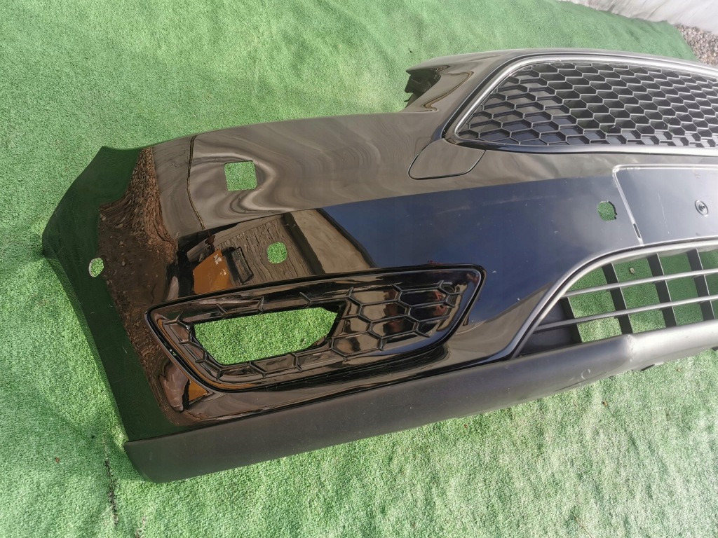 Бампер перед передний накладка-спойлер решётка ford focus mk3 рестайлинг  14- f1eb-17757-aj с Разборки